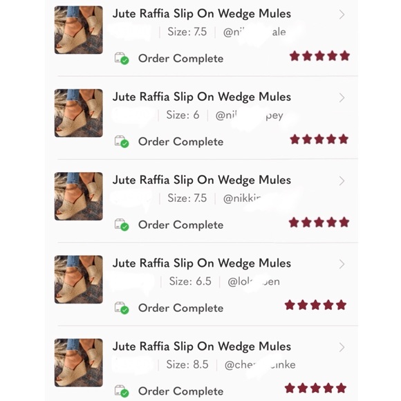 Jute Raffia Slip On Wedge Mules - Picture 9 of 10